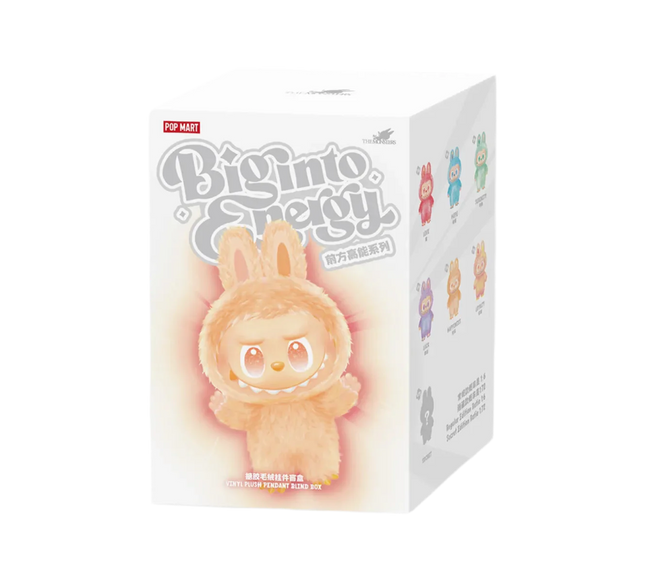 Labubu V3 Big into Energy Series-Vinyl Plush Pendant