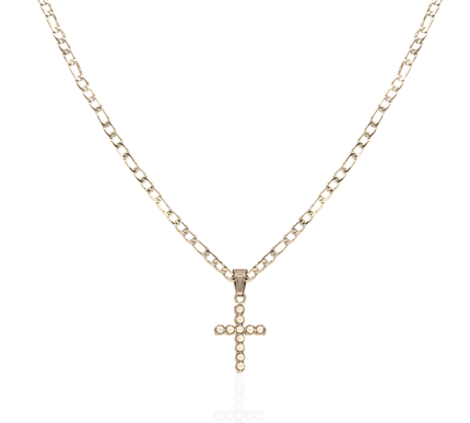 Pearl Cross Necklace