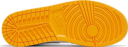 Nike Mens Air Jordan 1 Mid Sneakers - 'Reverse Yellow Toe'