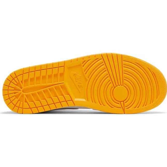 Air Jordan 1 Mid 'Reverse Yellow Toe'