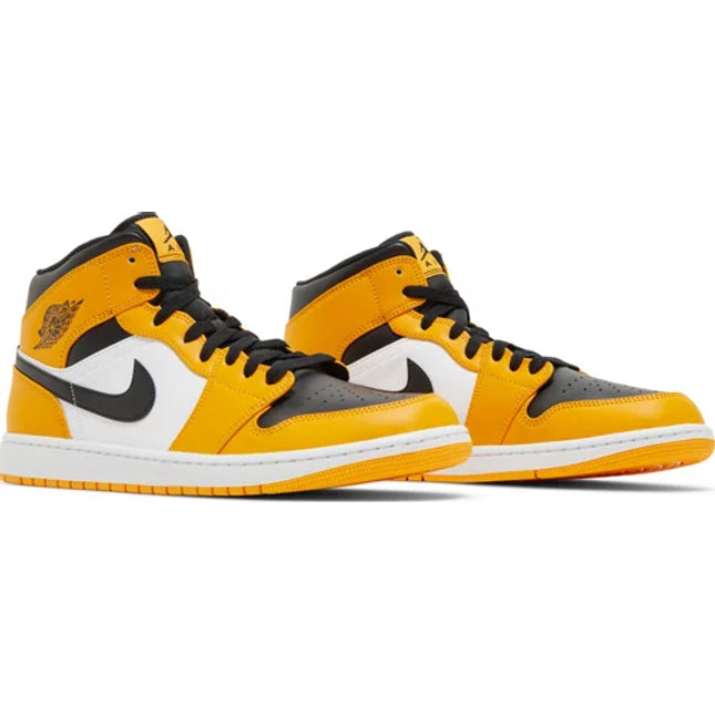 Air Jordan 1 Mid 'Reverse Yellow Toe'