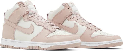 Nike Womens Dunk High Sneakers - 'Pink Oxford'