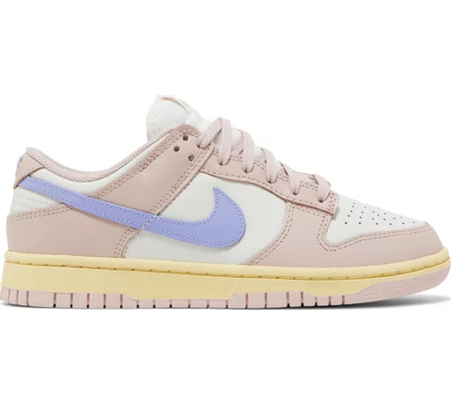 Nike Womens Dunk Low Sneakers - 'Pink Oxford'