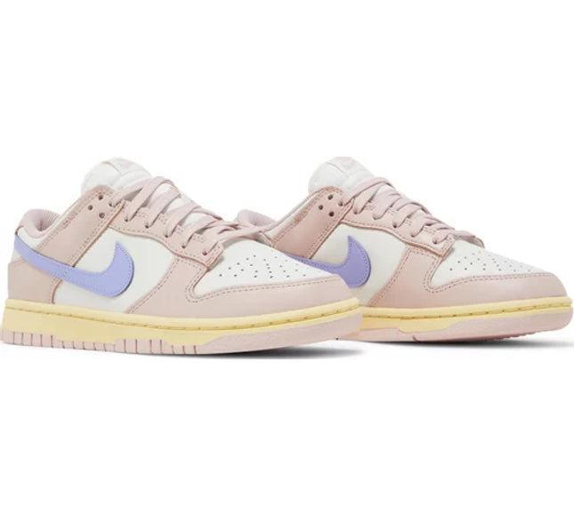 Nike Womens Dunk Low Sneakers - 'Pink Oxford'