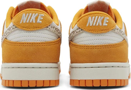 Nike Mens Dunk Low Sneakers - 'Safari Swoosh - Kumquat'
