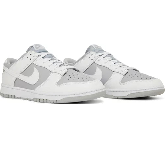 Nike Mens Dunk Low Sneakers - 'White Neutral Grey'