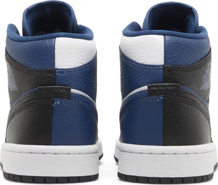 Nike Womens Air Jordan 1 Mid SE Sneakers - 'Split - French Blue'
