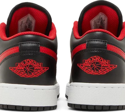 Nike Grade School Womens Air Jordan 1 Low Sneakers - 'White Toe'
