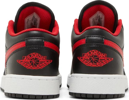 Nike Grade School Womens Air Jordan 1 Low Sneakers - 'White Toe'