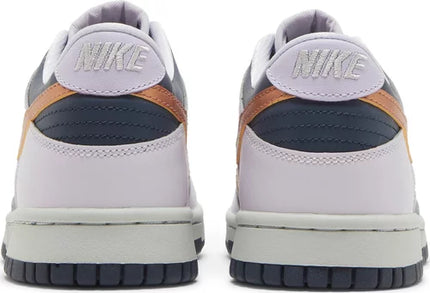 Nike Grade School Womens Dunk Low SE Sneakers - 'Copper Swoosh'