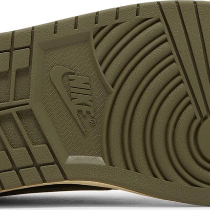 Nike Womens Travis Scott x Air Jordan 1 Retro Low OG Sneakers - 'Olive'