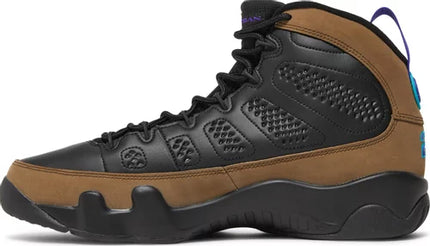 Nike Mens Air Jordan 9 Retro Sneakers - 'Olive Concord'