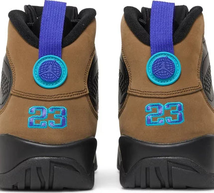 Nike Mens Air Jordan 9 Retro Sneakers - 'Olive Concord'