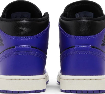 Nike Womens Air Jordan 1 Mid Sneakers - 'Dark Concord'