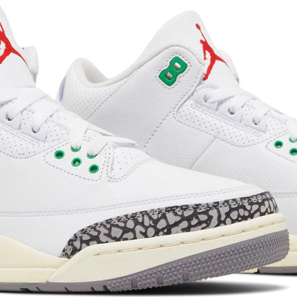 Green air sales jordan 3