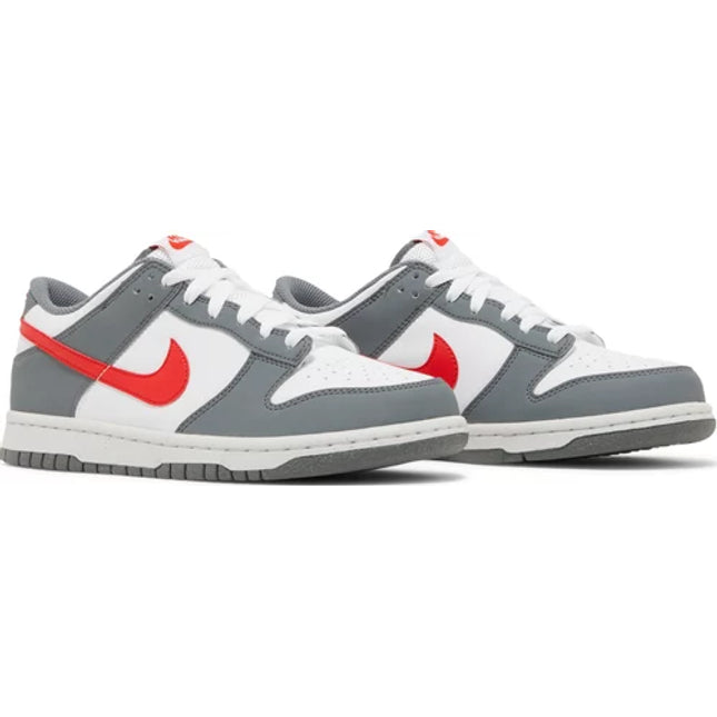 Dunk Low Next Nature GS 'Smoke Grey Light Crimson'