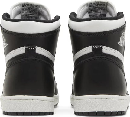 Nike Mens Air Jordan 1 Retro High '85 OG Sneakers - 'Black White'