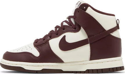 Nike Womens Dunk High Sneakers - 'Burgundy Crush'