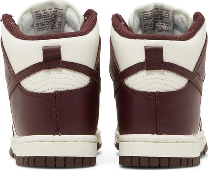 Nike Womens Dunk High Sneakers - 'Burgundy Crush'