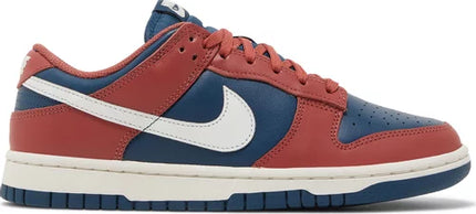 Nike Womens Dunk Low Sneakers - 'Canyon Rust Blue'