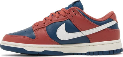 Nike Womens Dunk Low Sneakers - 'Canyon Rust Blue'