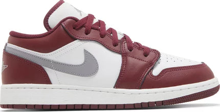 Nike Grade School Womens Air Jordan 1 Low Sneakers - 'Bordeaux'