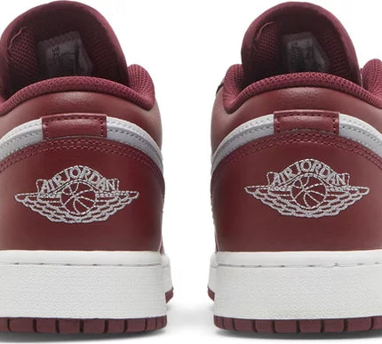 Nike Grade School Womens Air Jordan 1 Low Sneakers - 'Bordeaux'
