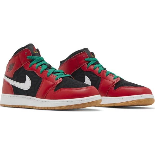 Air Jordan 1 Mid GS 'Christmas'