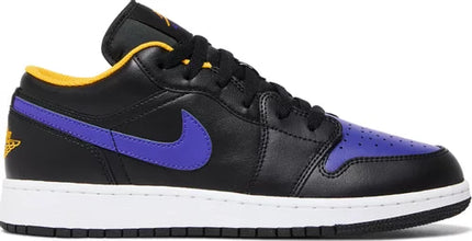 Nike Grade School Womens Air Jordan 1 Low Sneakers - 'Dark Concord'