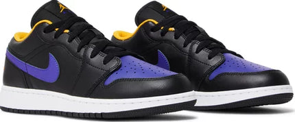 Nike Grade School Womens Air Jordan 1 Low Sneakers - 'Dark Concord'