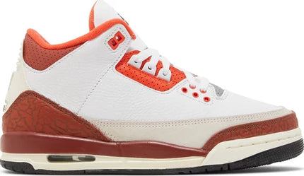 Nike Grade School Womens Air Jordan 3 Retro Sneakers - 'Mars Stone'