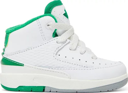 Nike Toddlers Air Jordan 2 Retro Sneakers - 'Lucky Green'