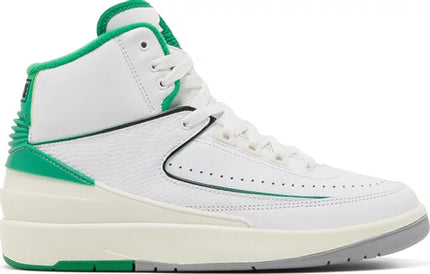 Nike Grade School Womens Air Jordan 2 Retro Sneakers - 'Lucky Green'