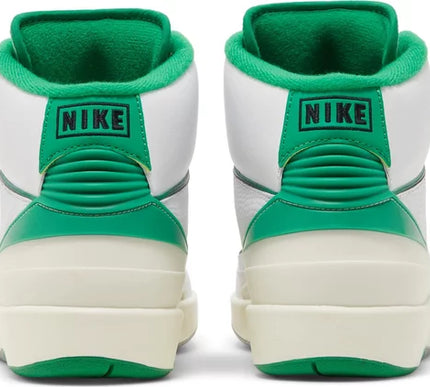 Nike Grade School Womens Air Jordan 2 Retro Sneakers - 'Lucky Green'