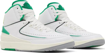 Nike Grade School Womens Air Jordan 2 Retro Sneakers - 'Lucky Green'