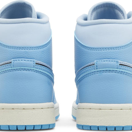Nike Womens Air Jordan 1 Mid SE Sneakers - 'Ice Blue'