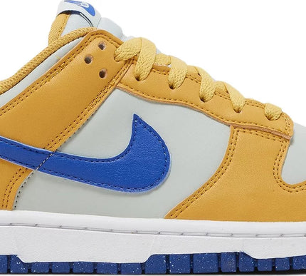 Nike Womens Dunk Low Next Nature Sneakers - 'Wheat Gold Royal'