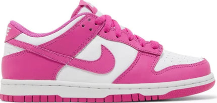 Nike Grade School Womens Dunk Low Sneakers - 'Active Fuchsia'