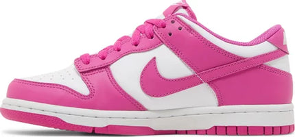 Nike Grade School Womens Dunk Low Sneakers - 'Active Fuchsia'