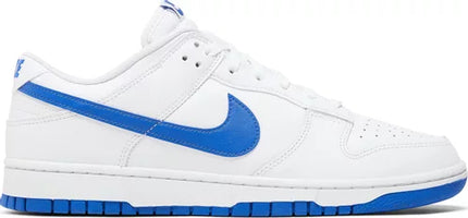 Dunk Low 'White Hyper Royal'