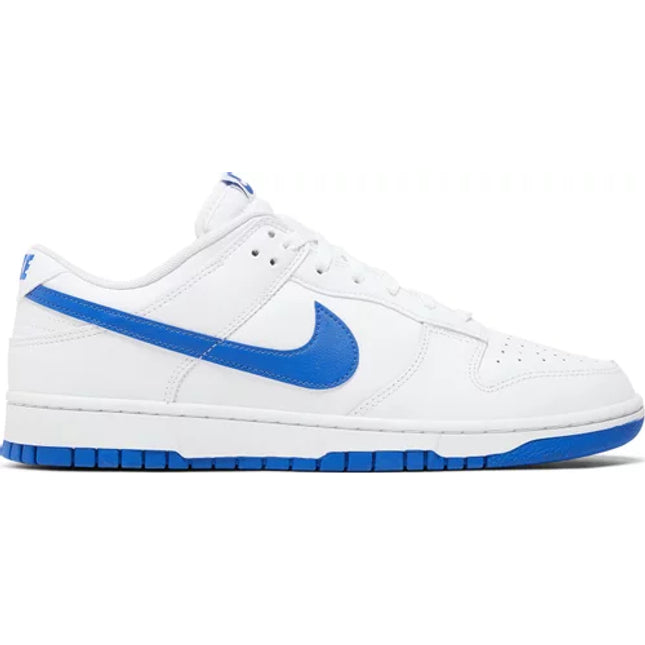 Dunk Low 'White Hyper Royal'
