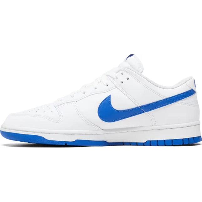 Dunk Low 'White Hyper Royal'