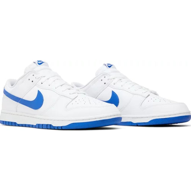 Dunk Low 'White Hyper Royal'