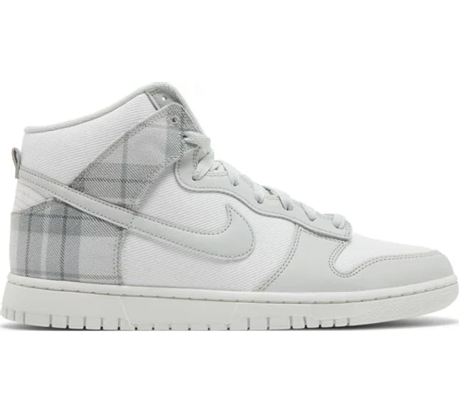 Nike Mens Dunk High SE Sneakers - 'Mint Plaid'