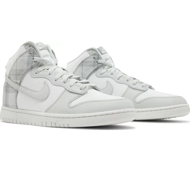 Nike Mens Dunk High SE Sneakers - 'Mint Plaid'