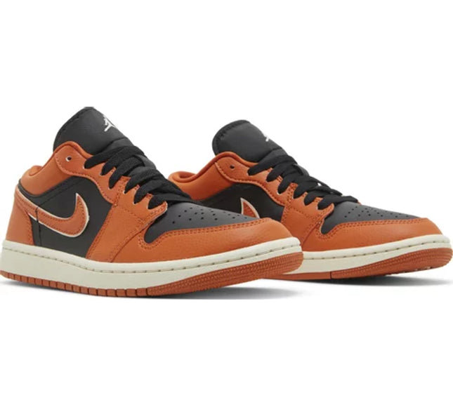 Nike Womens Air Jordan 1 Low SE Sneakers - 'Sport Spice'