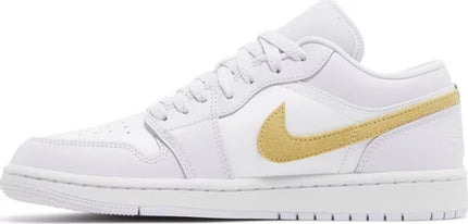 Nike Womens Air Jordan 1 Low Sneakers - 'Barely Grape'
