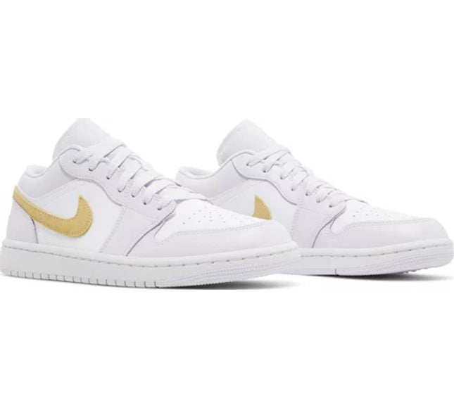 Nike Womens Air Jordan 1 Low Sneakers - 'Barely Grape'