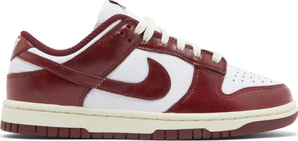 Nike Womens Dunk Low Premium Sneakers - 'Vintage Red'