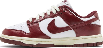 Nike Womens Dunk Low Premium Sneakers - 'Vintage Red'